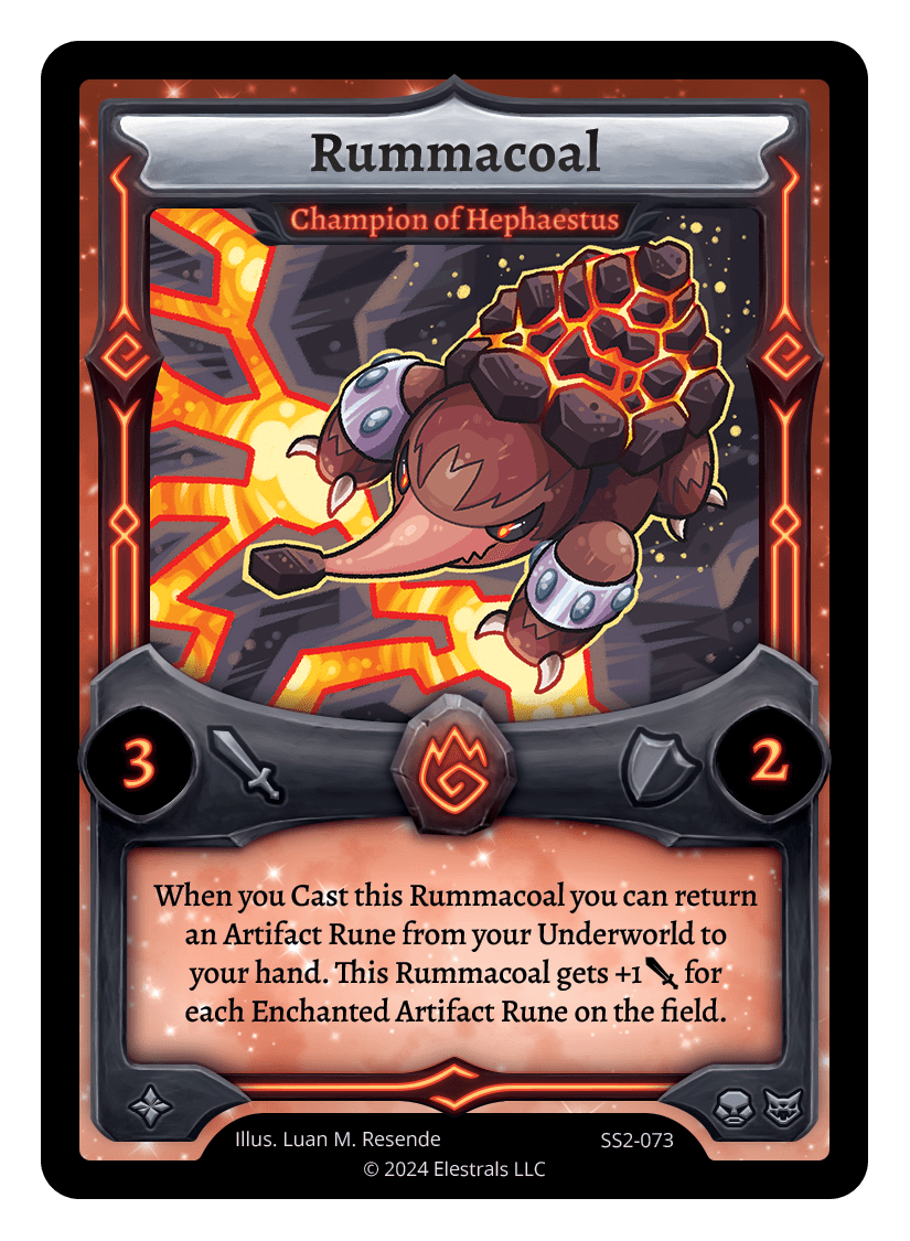 Rummacoal - Champion of Hephaestus - SS2-073